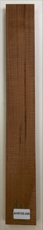 Neck Sycamore / European Maple, curly, Choco, Guitar Unique Piece #266